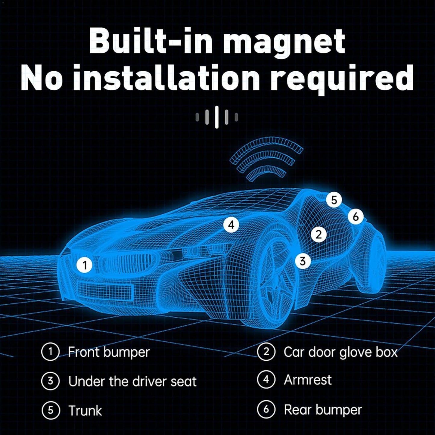 HOT SALE🔥 EasyFind Mini Magnetic GPS Tracker 44% off Flash Sale - Unlimited Distance, US & Worldwide!