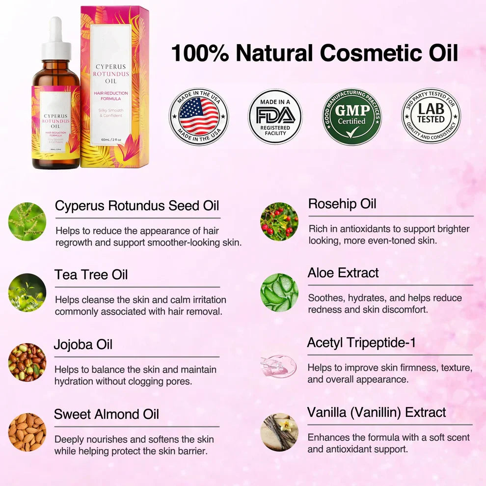 100% Natural Cyperus Rotundus Skin Serum
